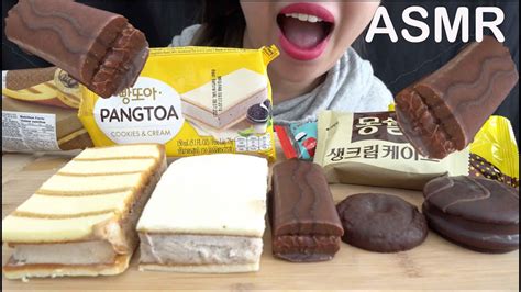 asmr cake|korea cream cake asmr eating.